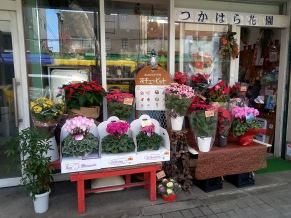 「つかはら花園」　（大阪府茨木市）の花屋店舗写真1